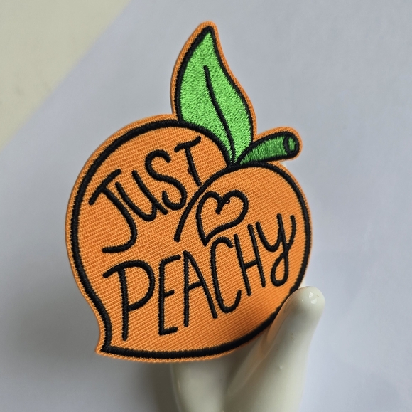 🍑 Just Peachy Iron-On Patch - Picture 5 of 12
